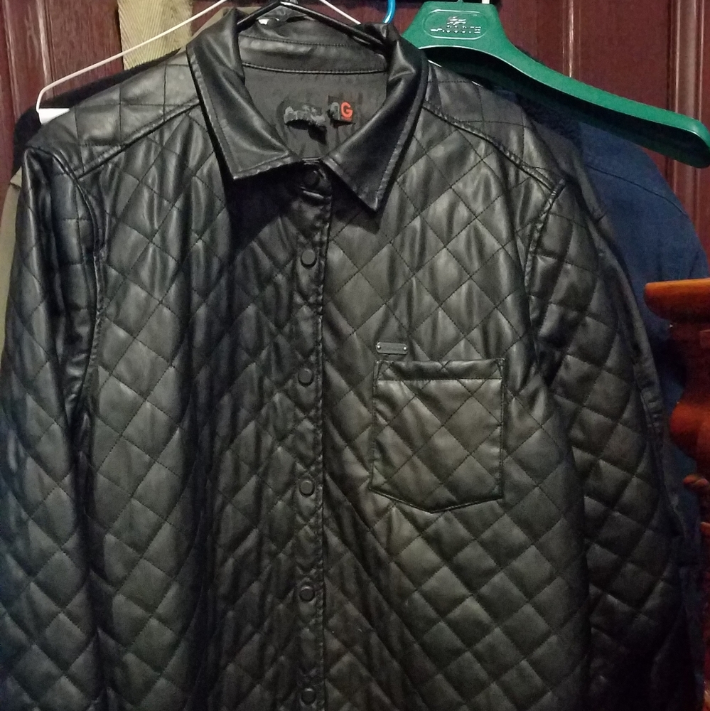 Guess leather jacket